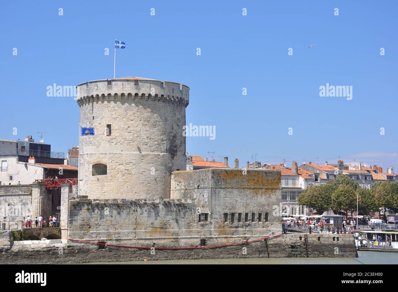 tourist site of La Rochelle, France Stock Photo