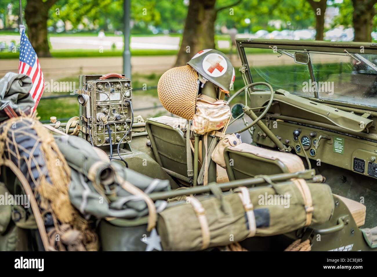 Jeep willis vehicle world war hi-res stock photography and images - Alamy