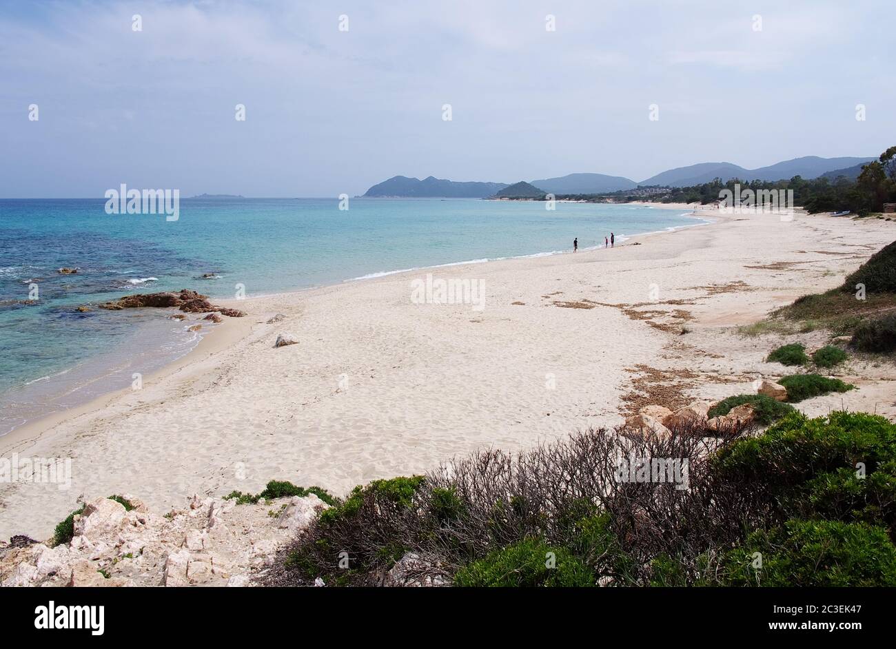 Punta Di Santa Giusta Sardinia Stock Photo Alamy
