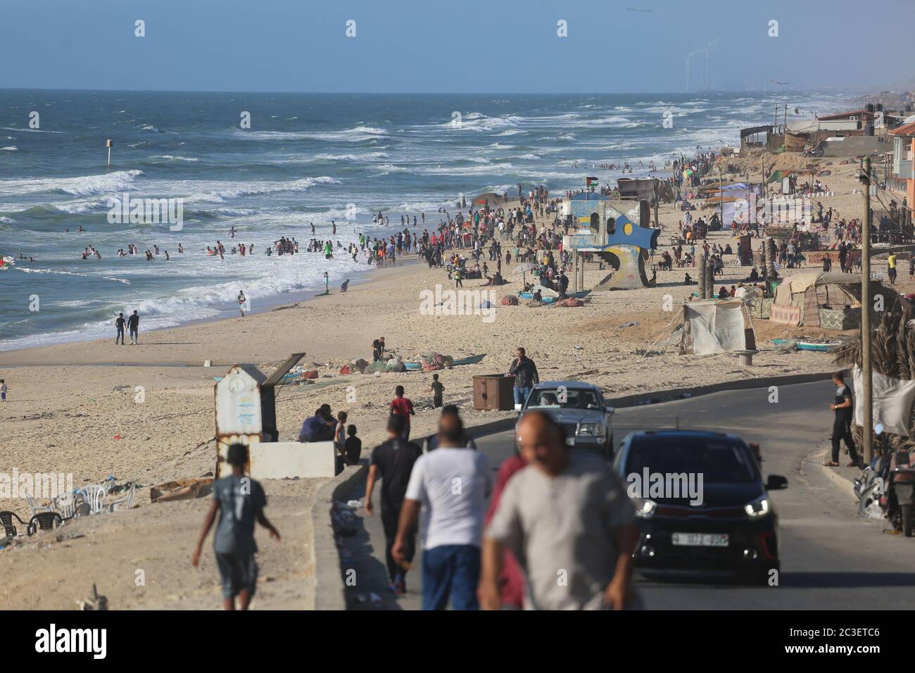 Deir AlBalah, The Gaza Strip, Palestine. 19th June, 2020. Palestinians