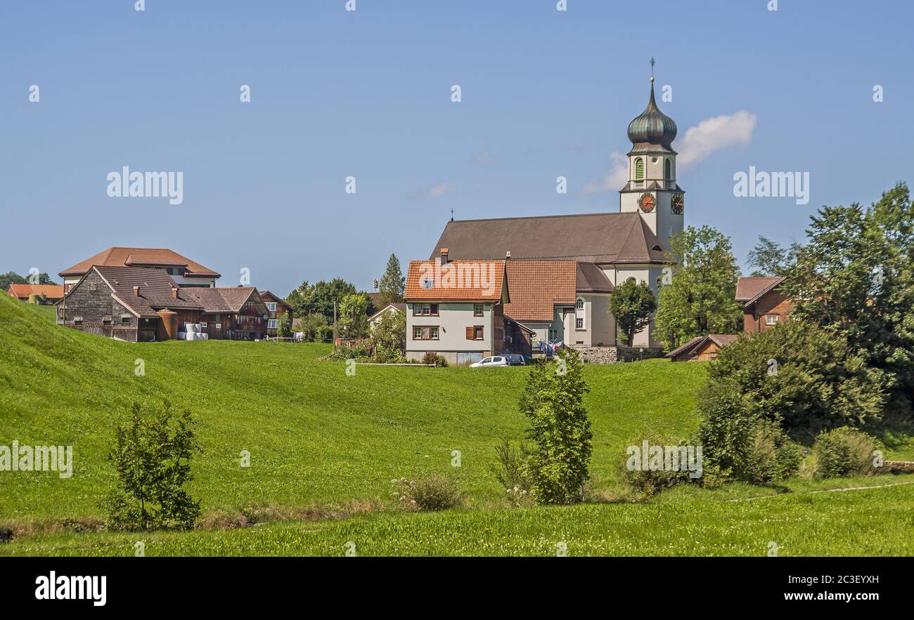 St. Martin, Schwende, Canton Appenzell Innerrhoden, Switzerland Stock Photo