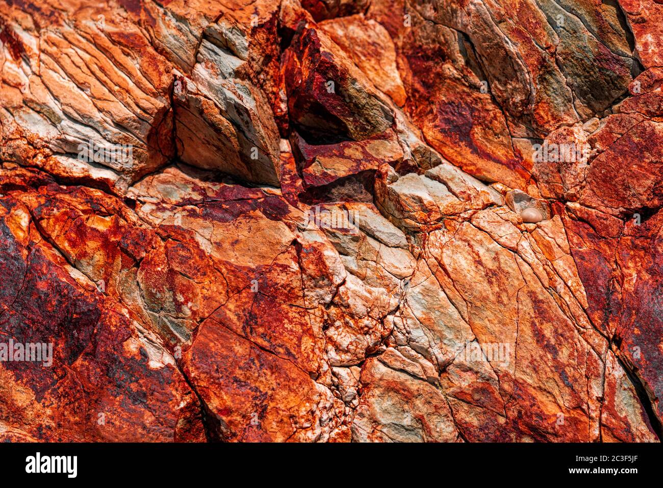 Red orange abstract background. Toned mountains texture. Lush lava ...