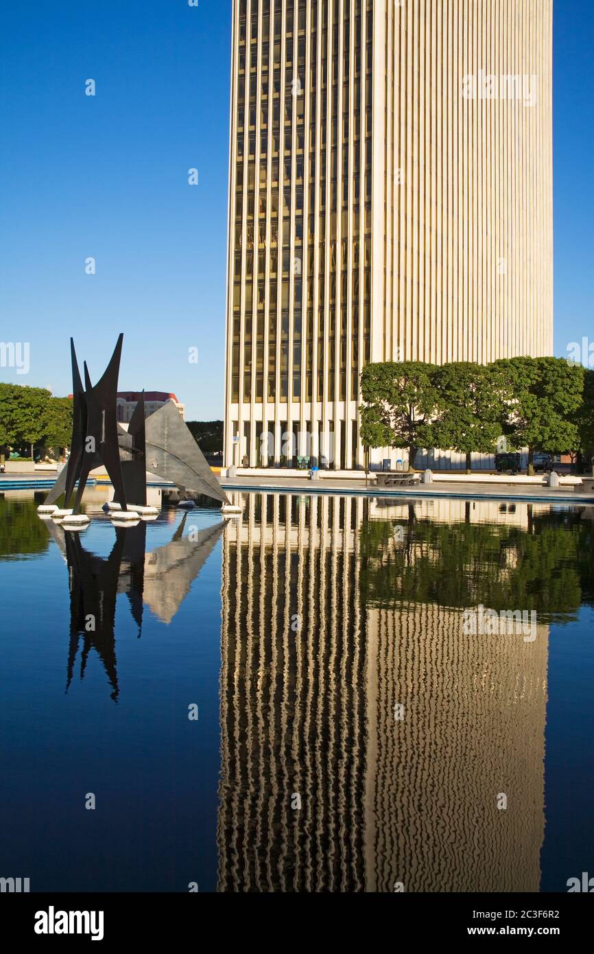 Corning Tower in Empire State Plaza, State Capitol Complex, Albany, New
