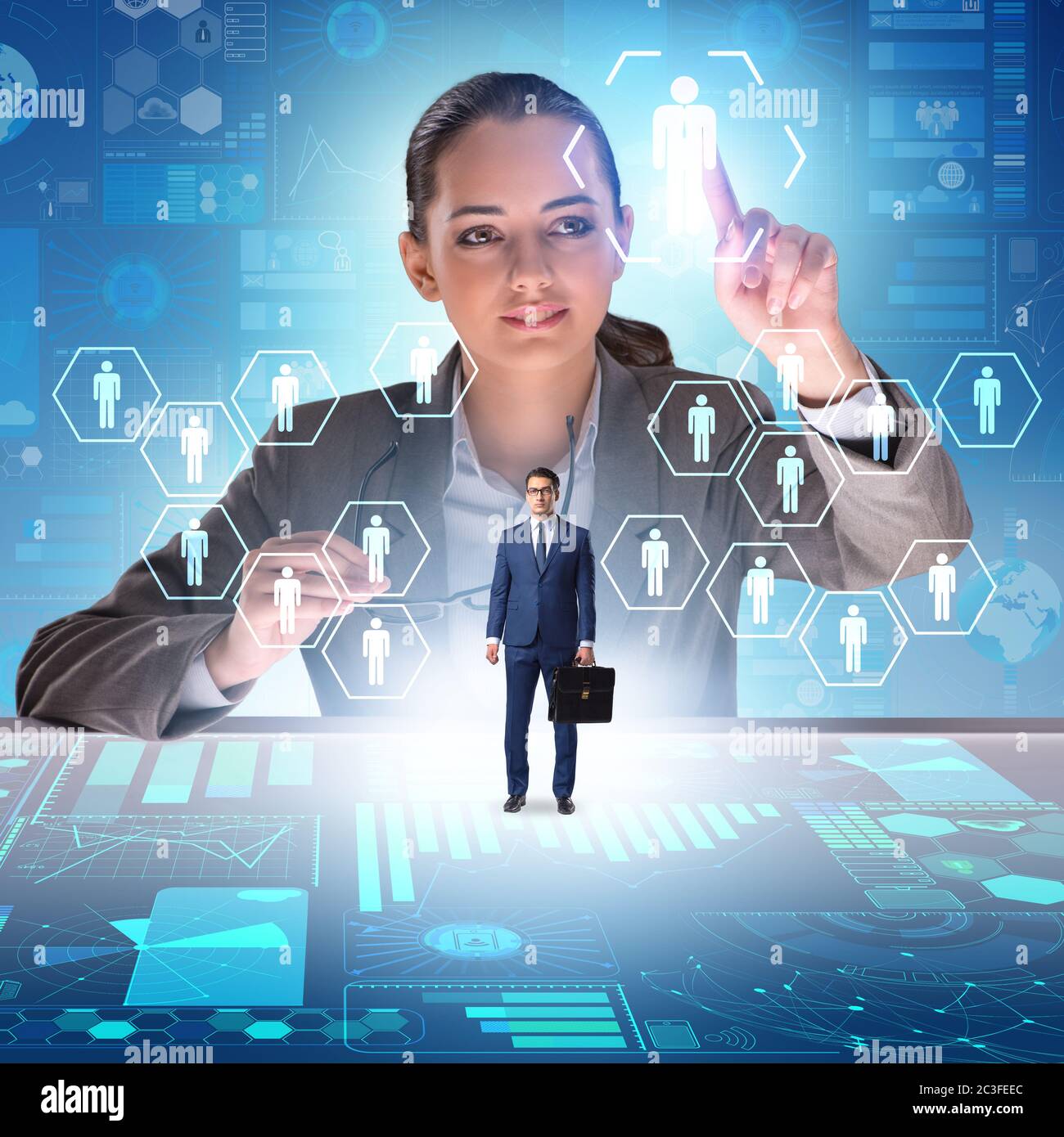 Online recruitment and job search concept Stock Photo - Alamy