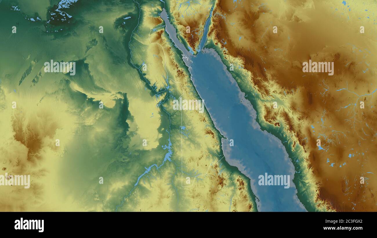 Al bahr al ahmar map hi-res stock photography and images - Alamy
