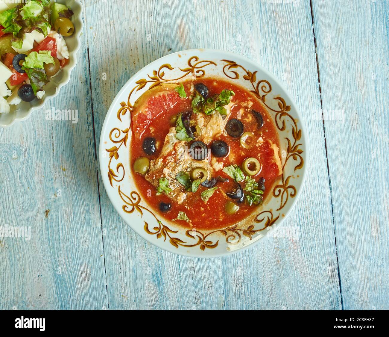 Tunisian Kabkabou Stock Photo