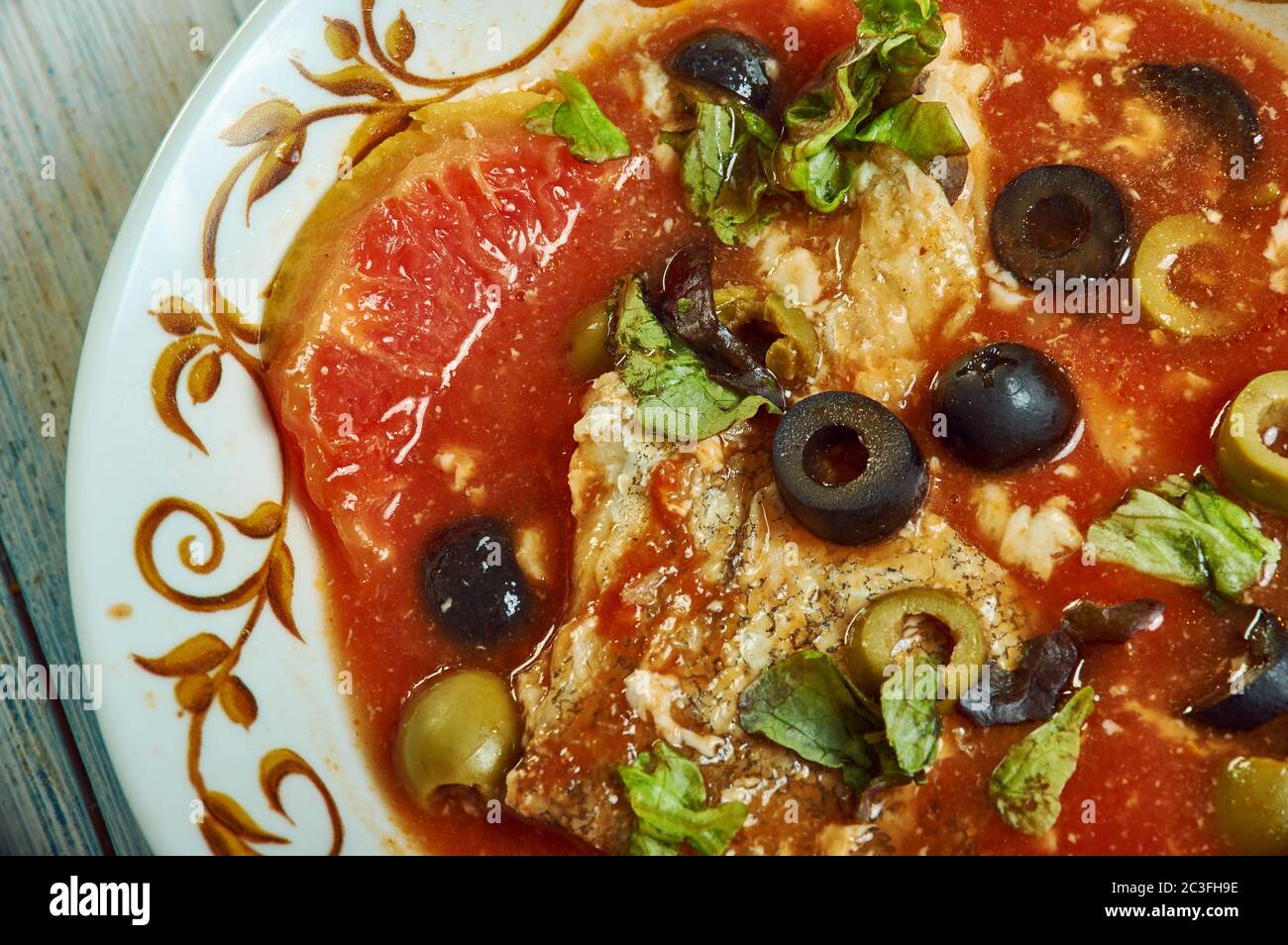 Tunisian Kabkabou Stock Photo