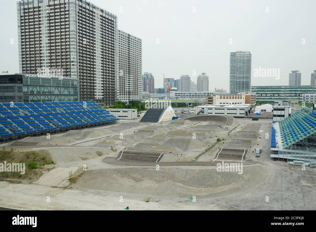 June 16, 2020 General view of Ariake Urban Sports Park, a venue for