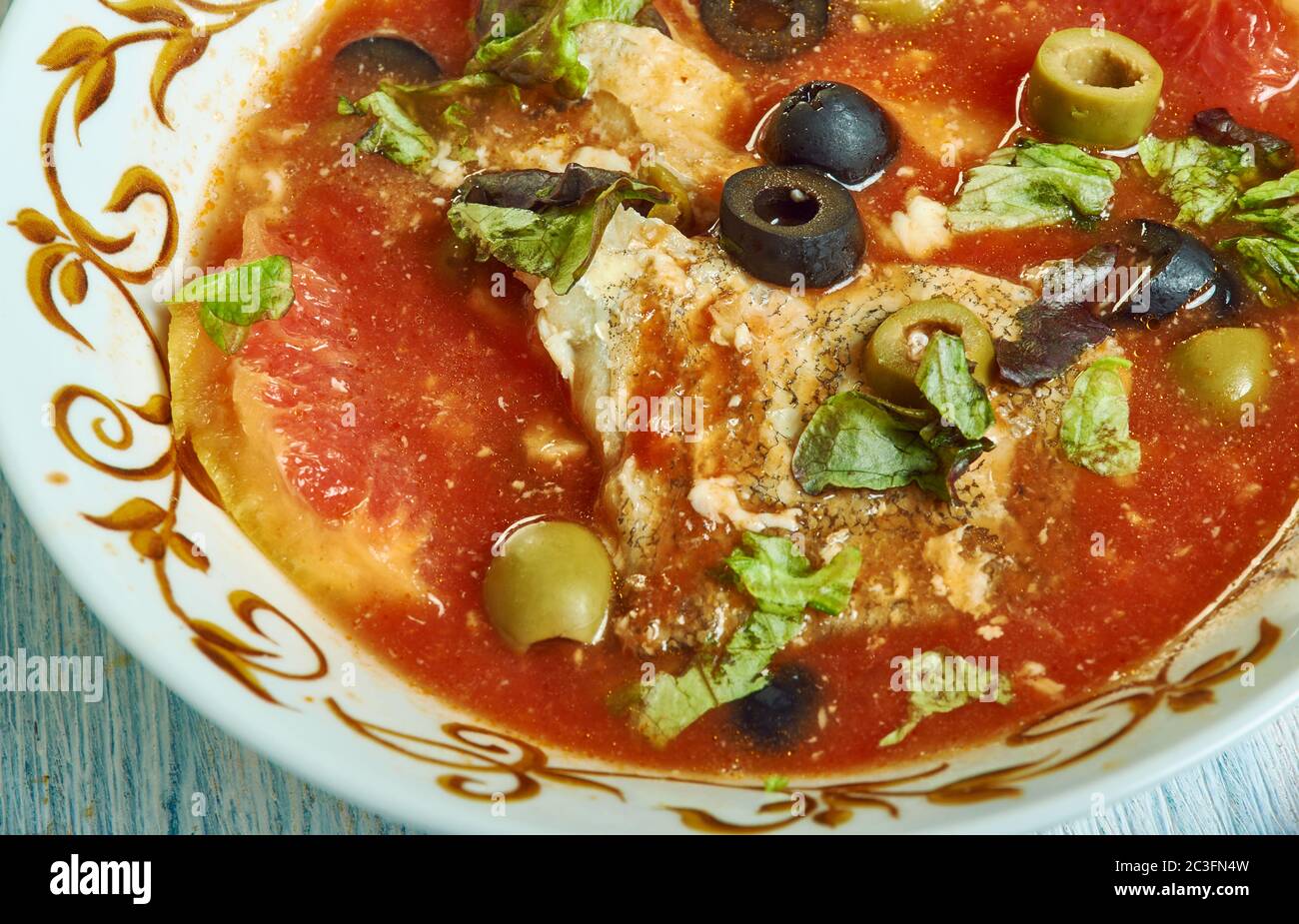 Tunisian Kabkabou Stock Photo