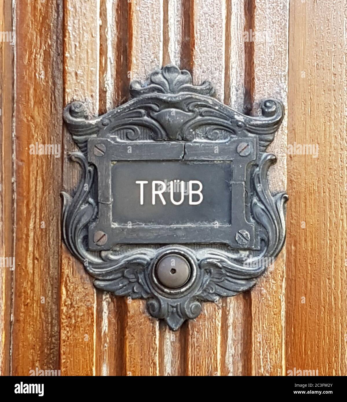 Doorbell Sign High Resolution Stock Photography and Images - Alamy