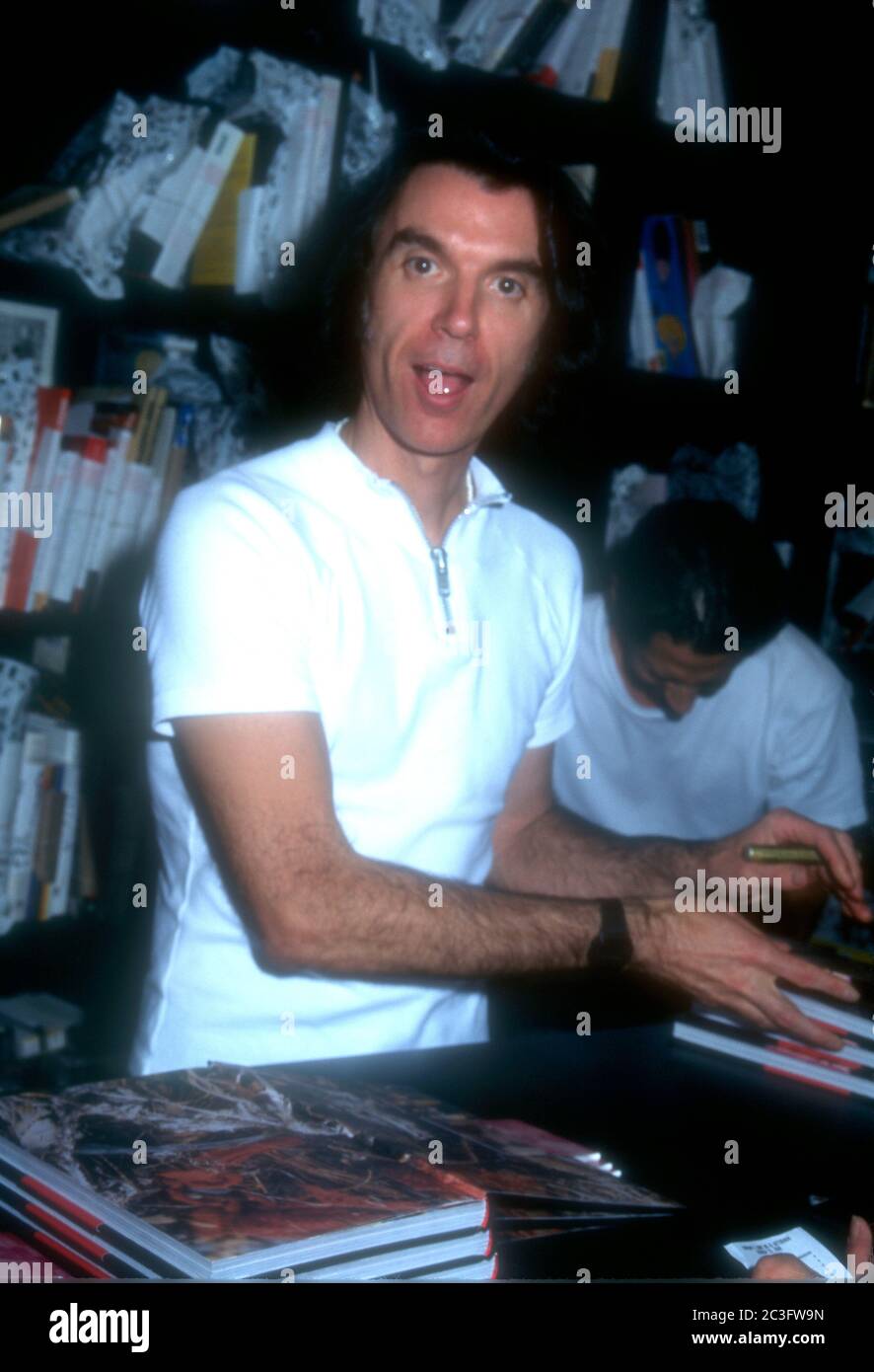 West Hollywood, California, USA 12th October 1995 Singer/musician David ...