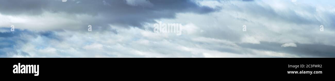 Overcast sky background with clouds Stock Photo - Alamy