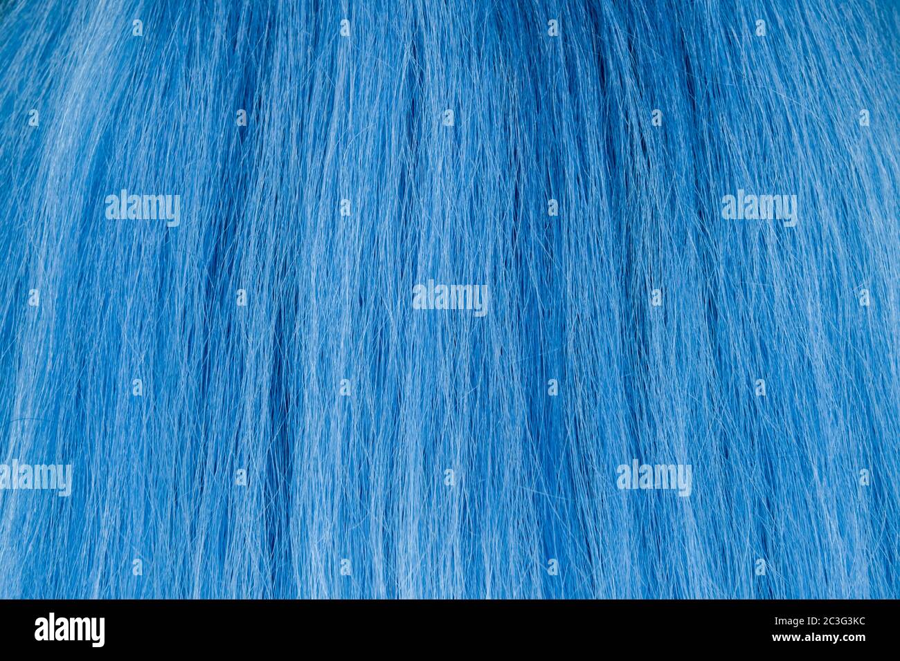 Blue Hair Texture, close view Stock Photo - Alamy