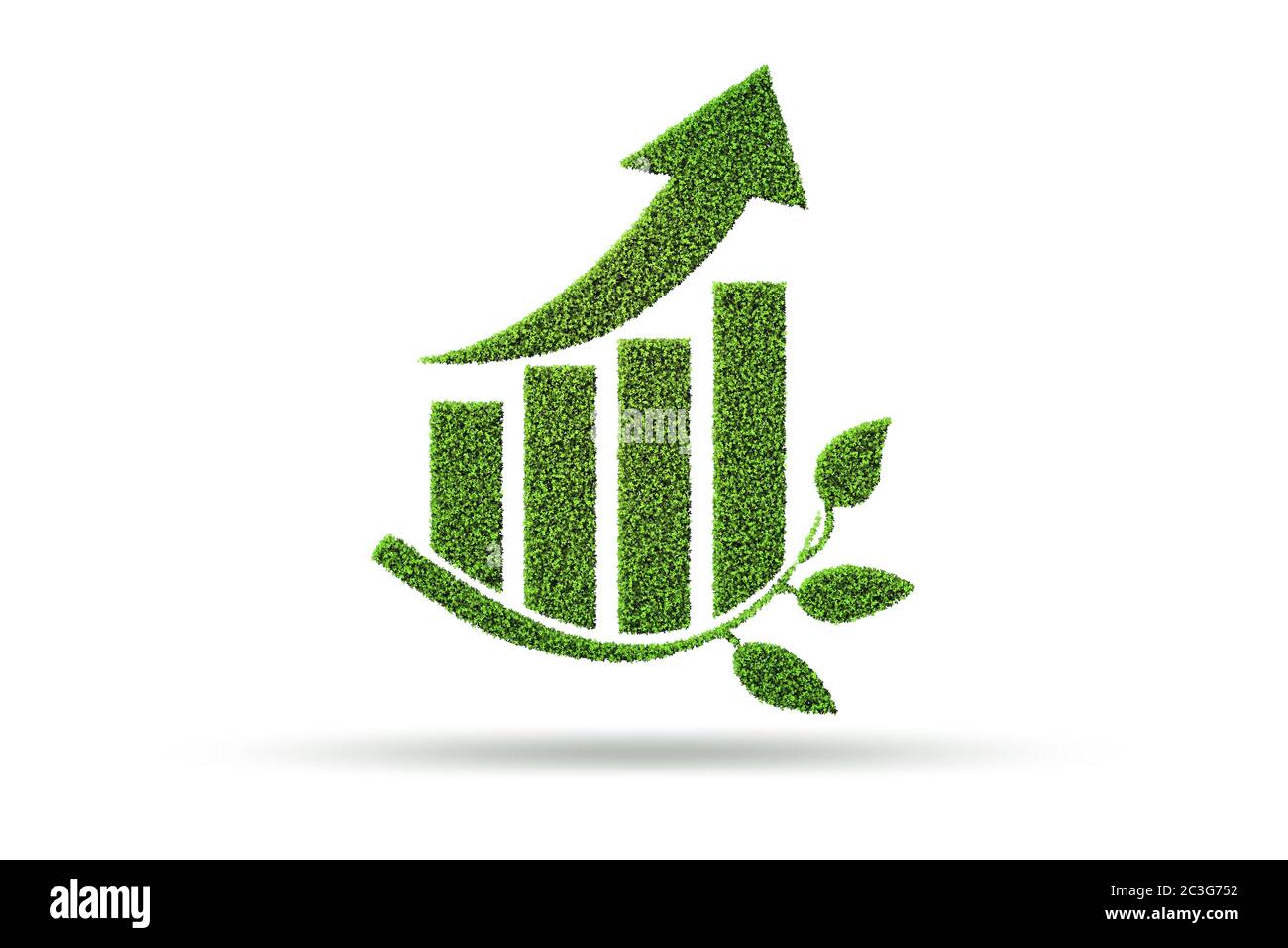 Green and ecology economy growth Stock Photo