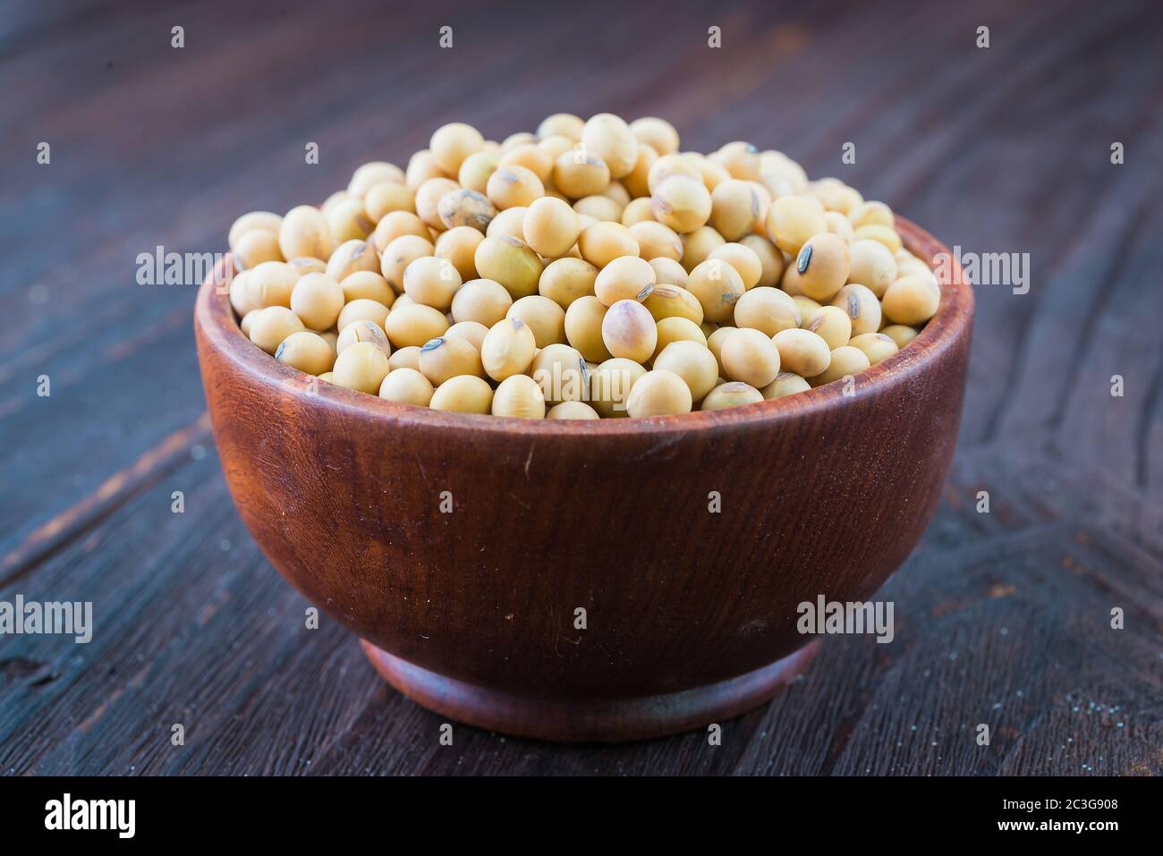 Soy beans Stock Photo