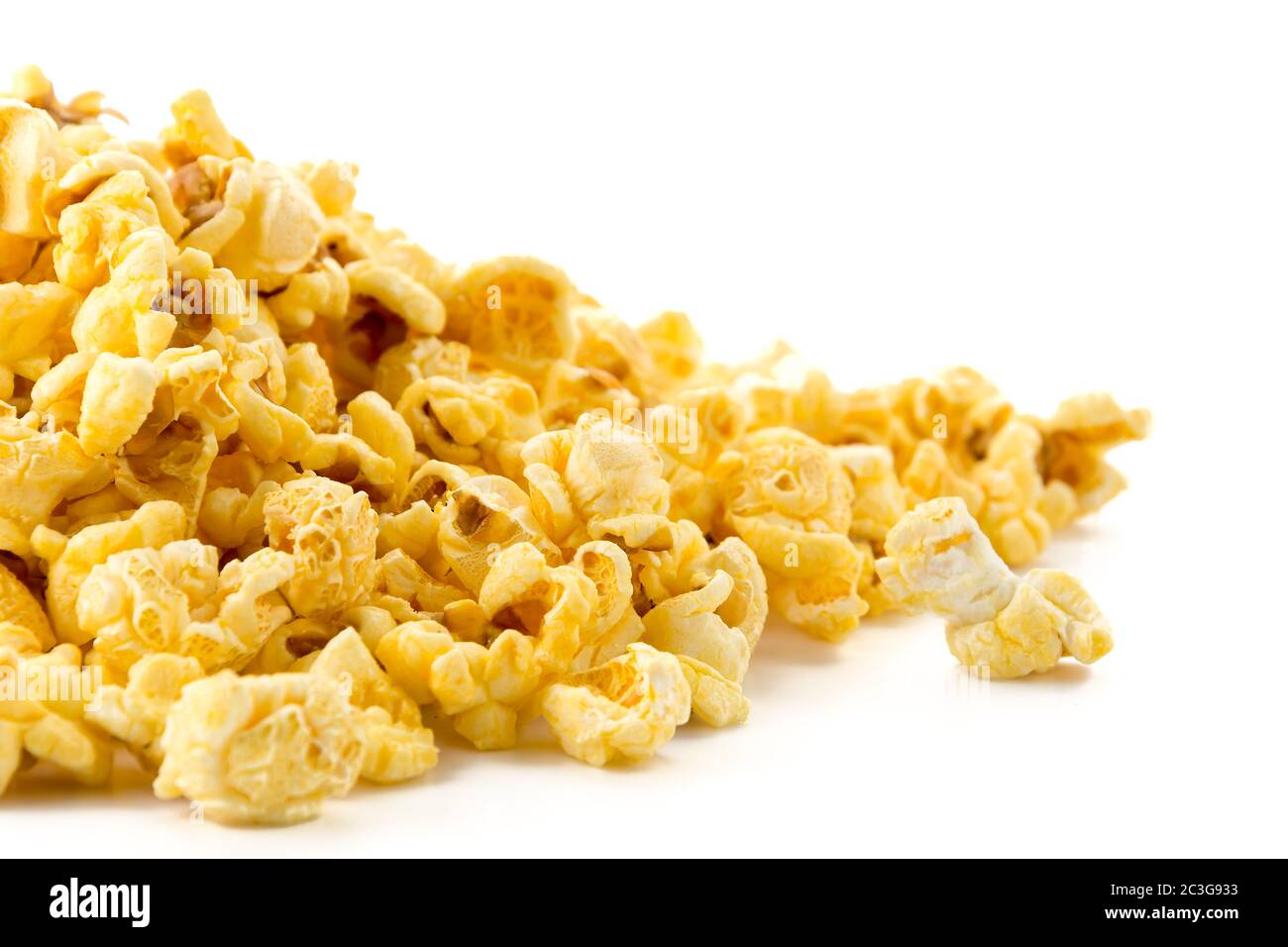 caramel popcorn Stock Photo