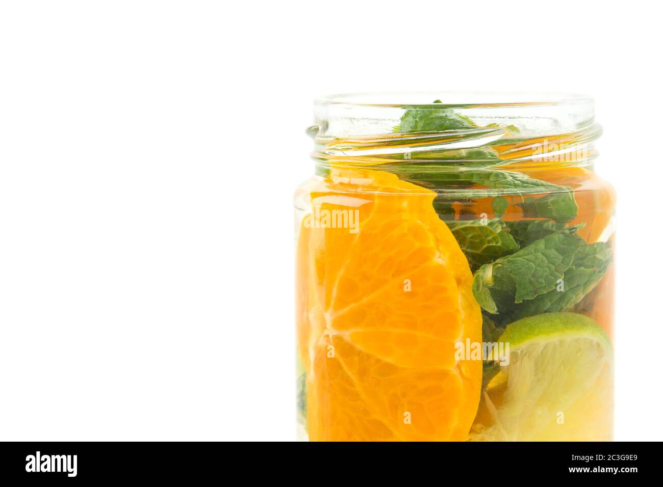 infused water Stock Photo
