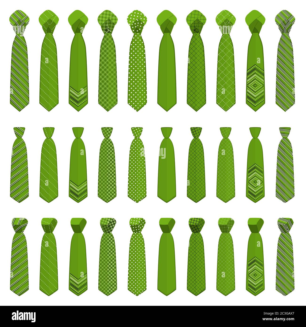 different types of ties