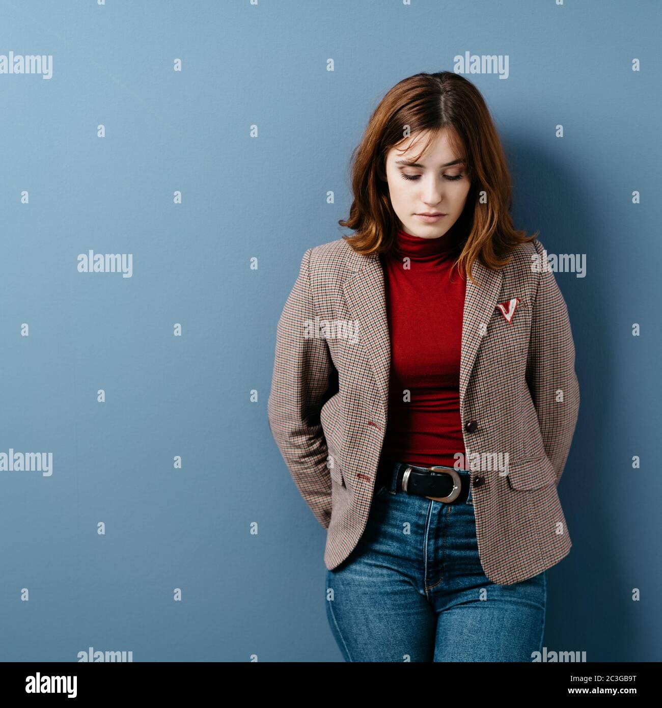 linen jacket with jeans