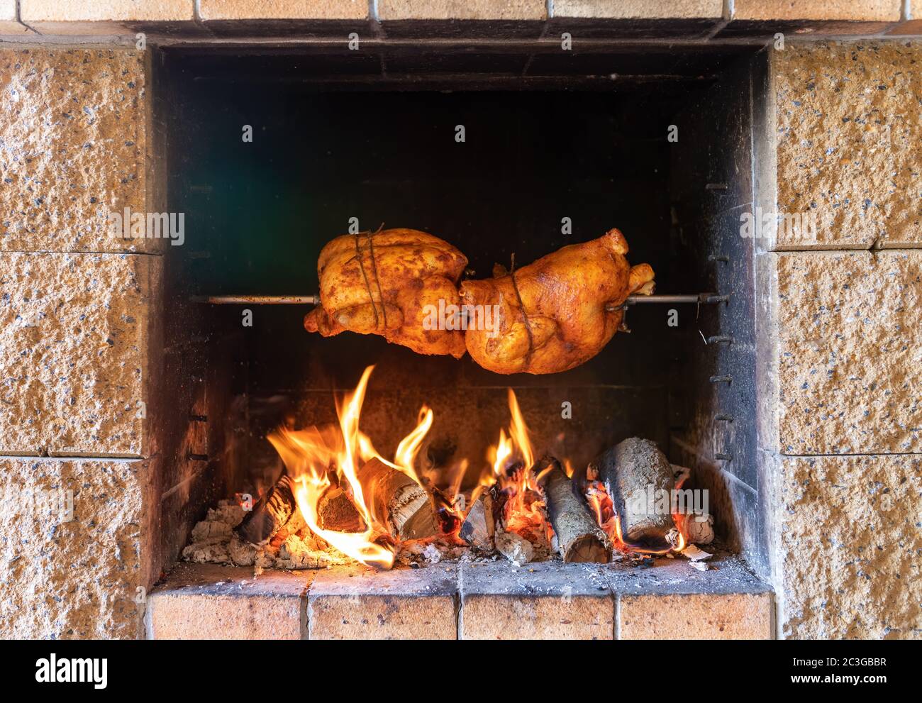 Spit roasting hires stock photography and images Alamy