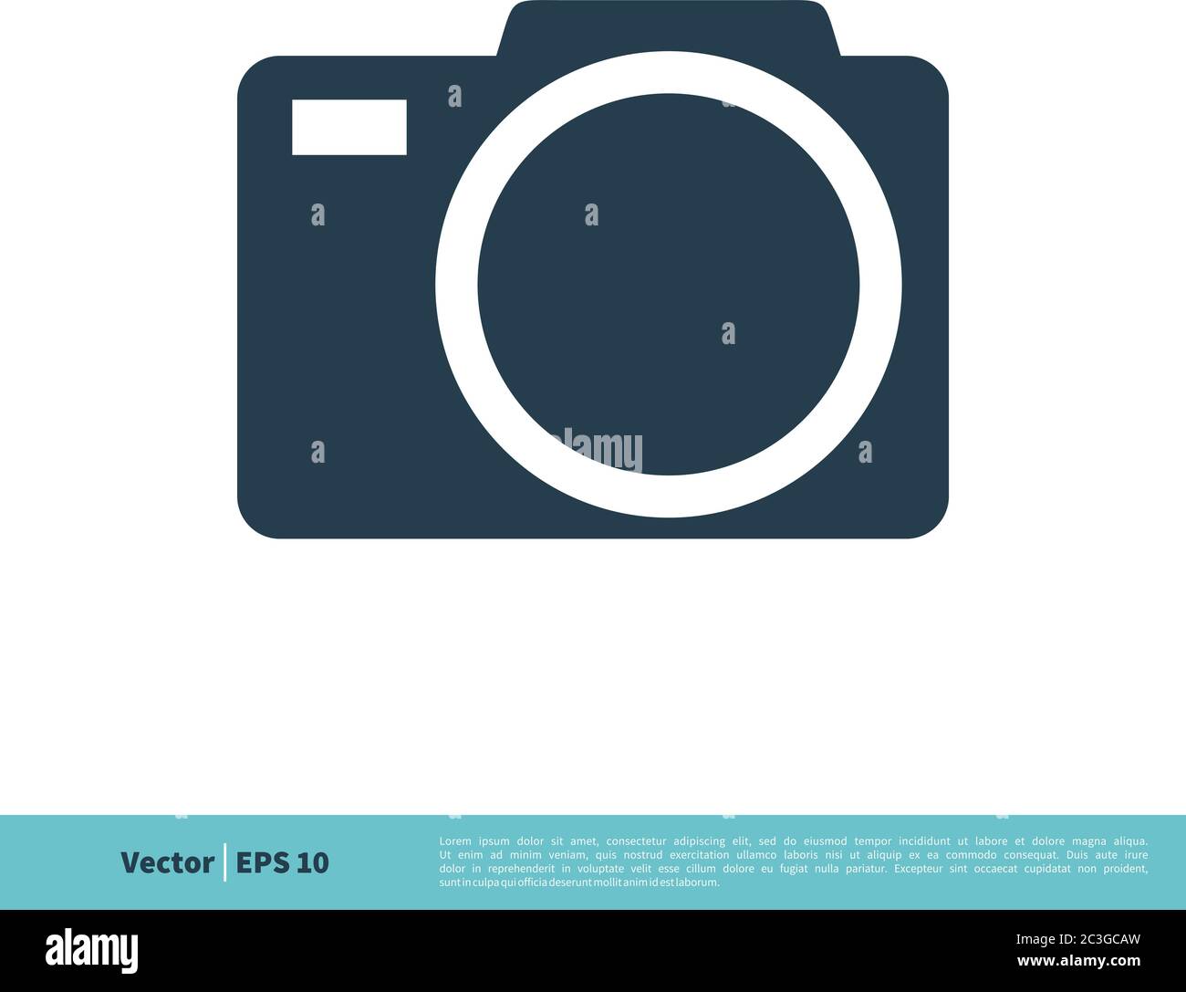 Camera Icon Vector Logo Template Illustration Design. Vector EPS 10 ...