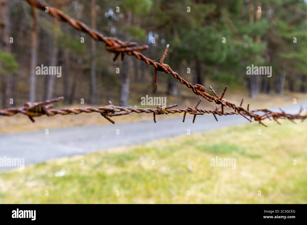 Langenstein Harz Concentration Camp Stock Photo