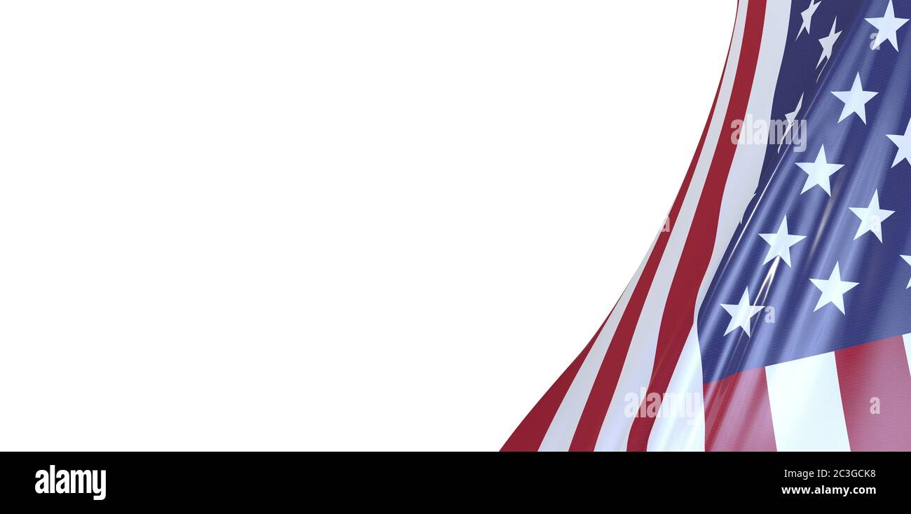 A United States of America flag illustration Stock Photo - Alamy