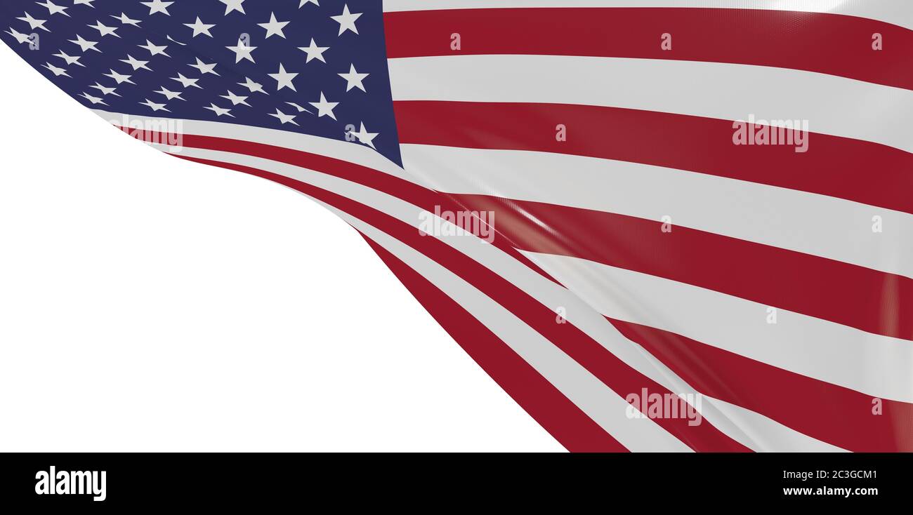 A United States of America flag illustration Stock Photo - Alamy