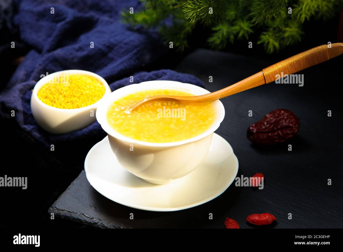 Nutrition delicious millet congee Stock Photo Alamy