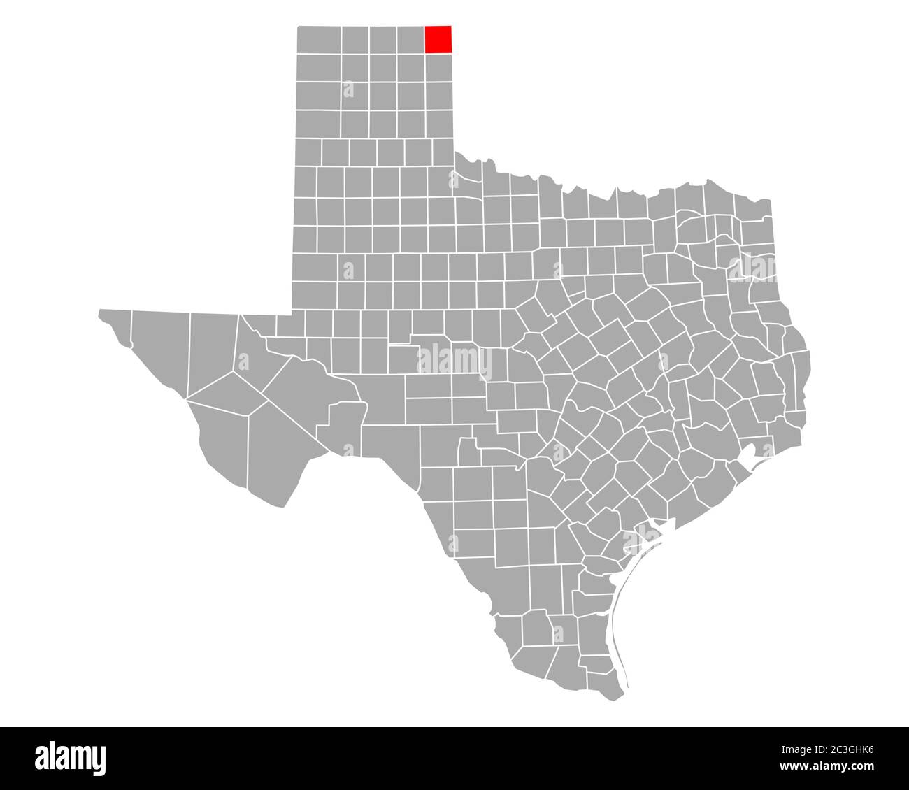 Map of in Texas Stock Photo Alamy