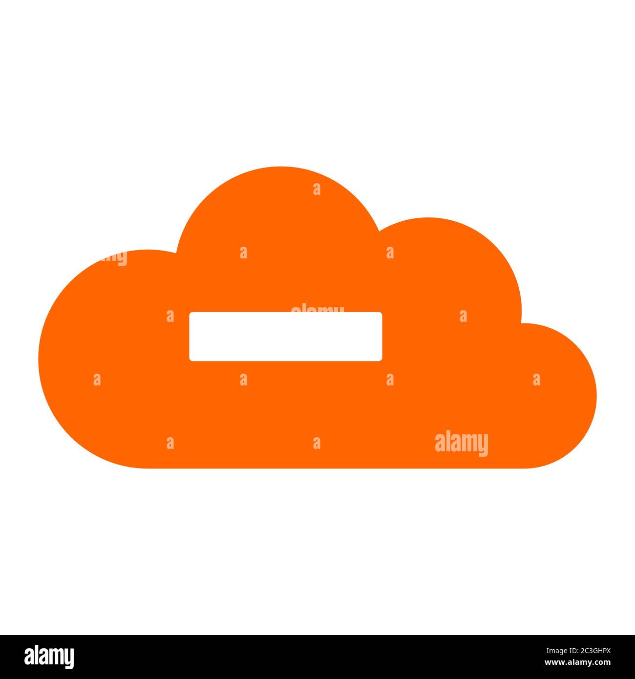 Minus and cloud Stock Photo - Alamy