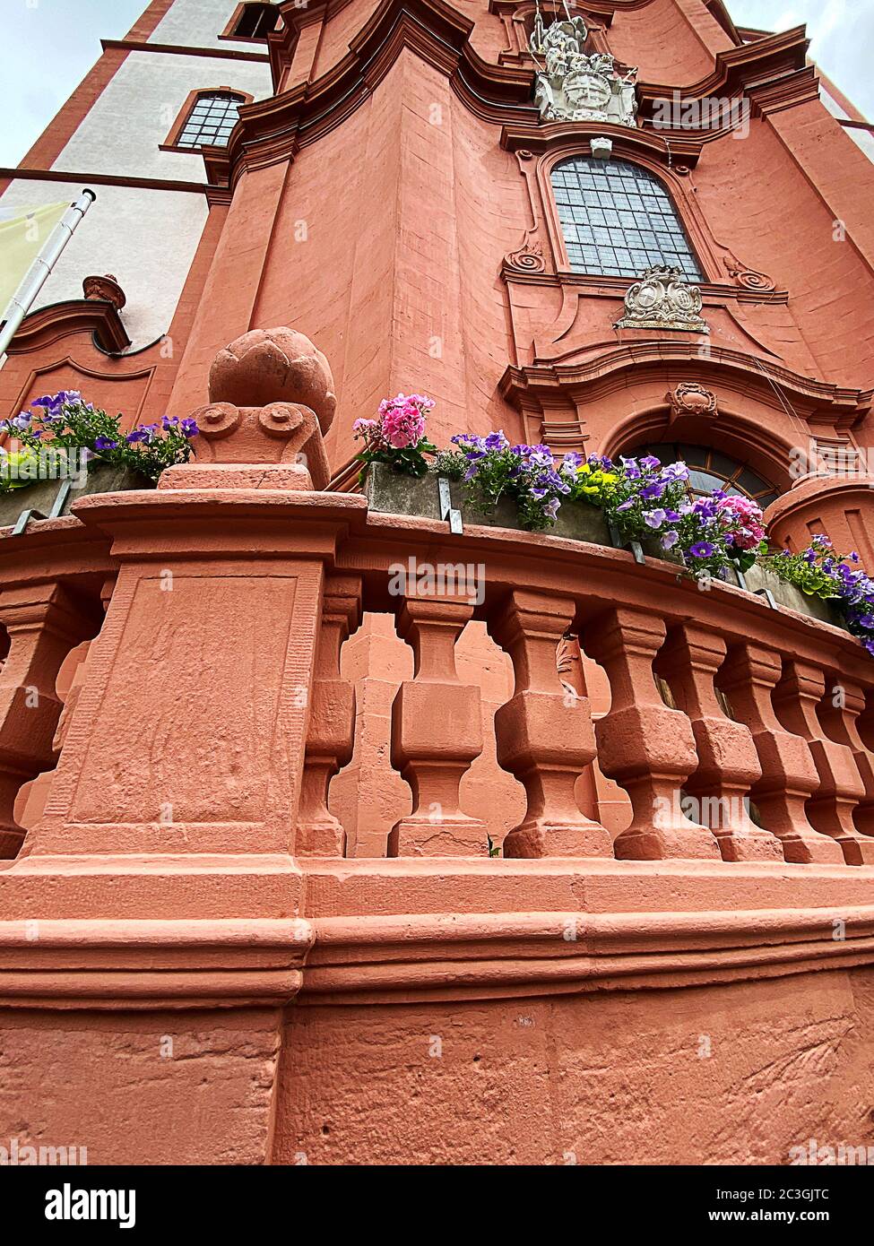 Fulda, Germany The Catholic St. Blasius parish church (built from 1771 to 1785 in baroque