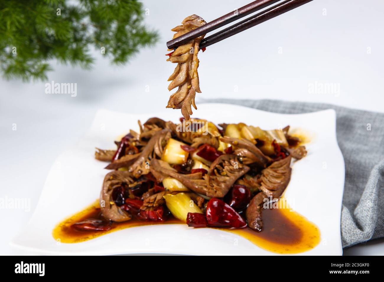 Chinese food is served kidneys Stock Photo Alamy