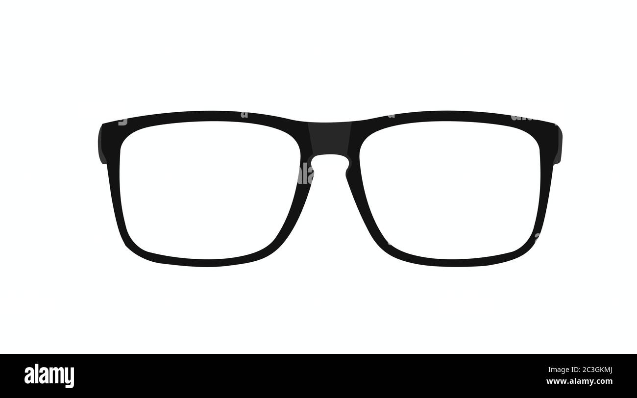 Vector Isolated Illustration of Glasses Stock Vector Image & Art - Alamy