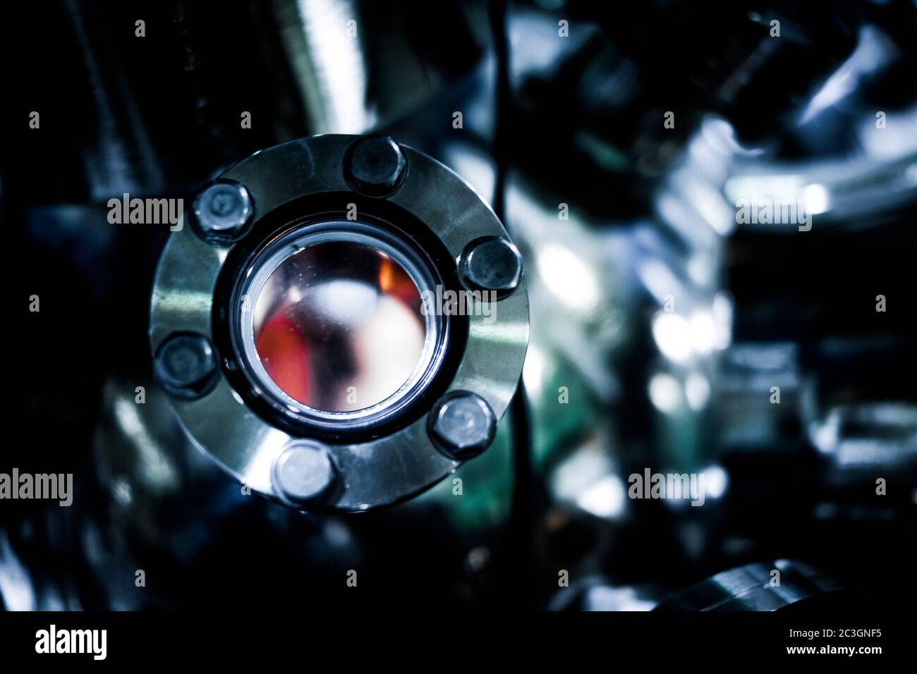 Image of vacuum equipment and laboratory equipment Stock Photo - Alamy