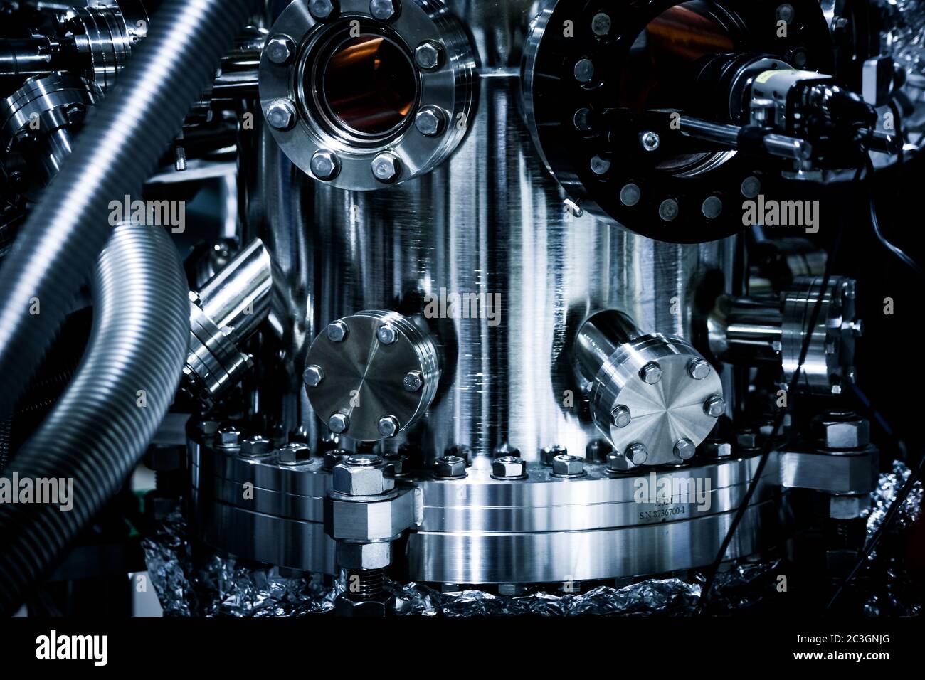 Image of vacuum equipment and laboratory equipment Stock Photo Alamy