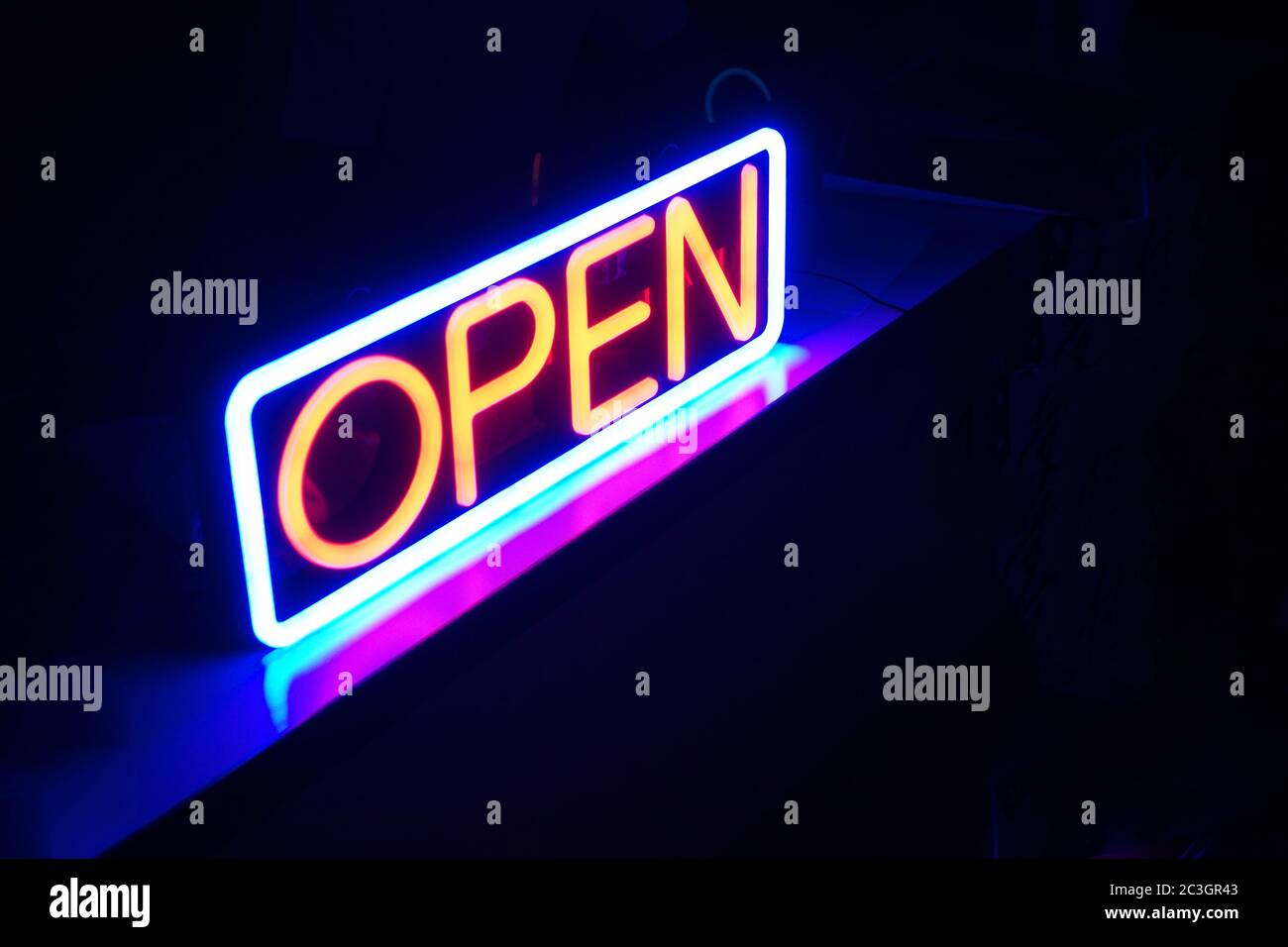 Open (OPEN) logo Stock Photo