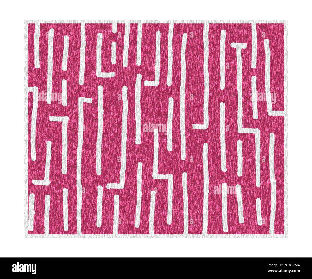 Vertical white line pattern on a wine colored bark style background Stock Vector