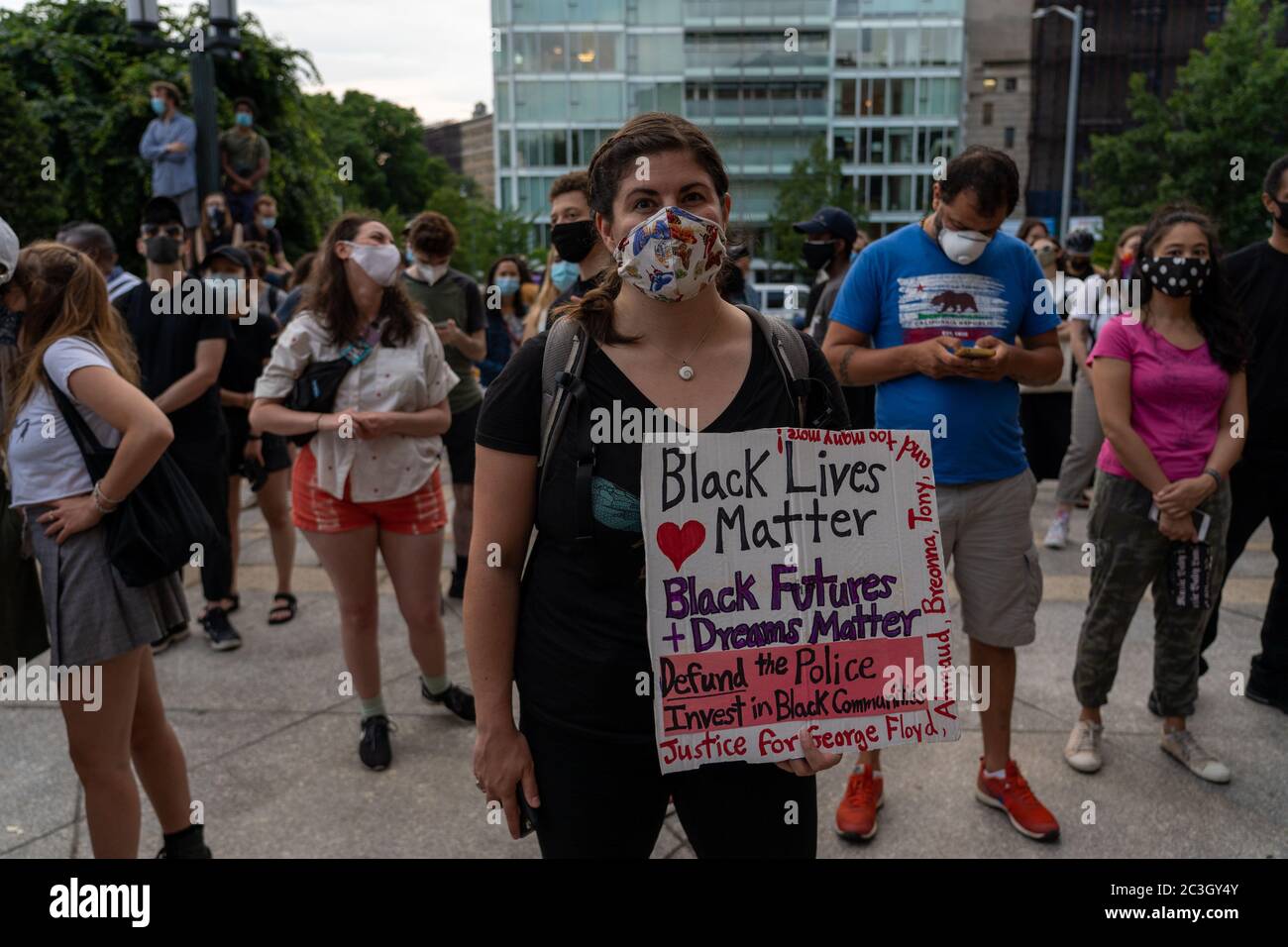 Blm plaza juneteenth hi-res stock photography and images - Alamy