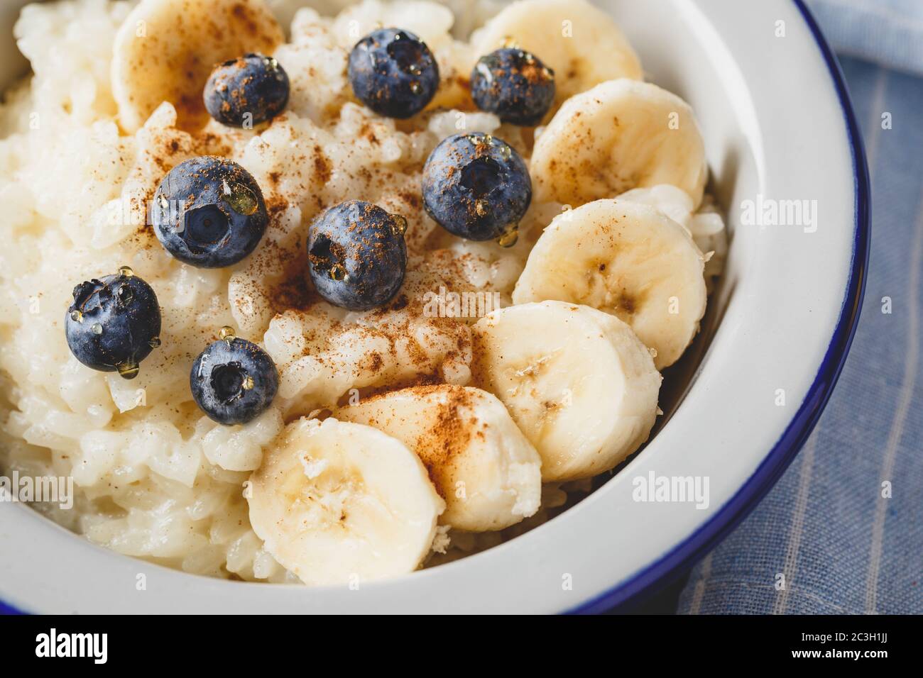 Milk rice porridge Stock Photo Alamy