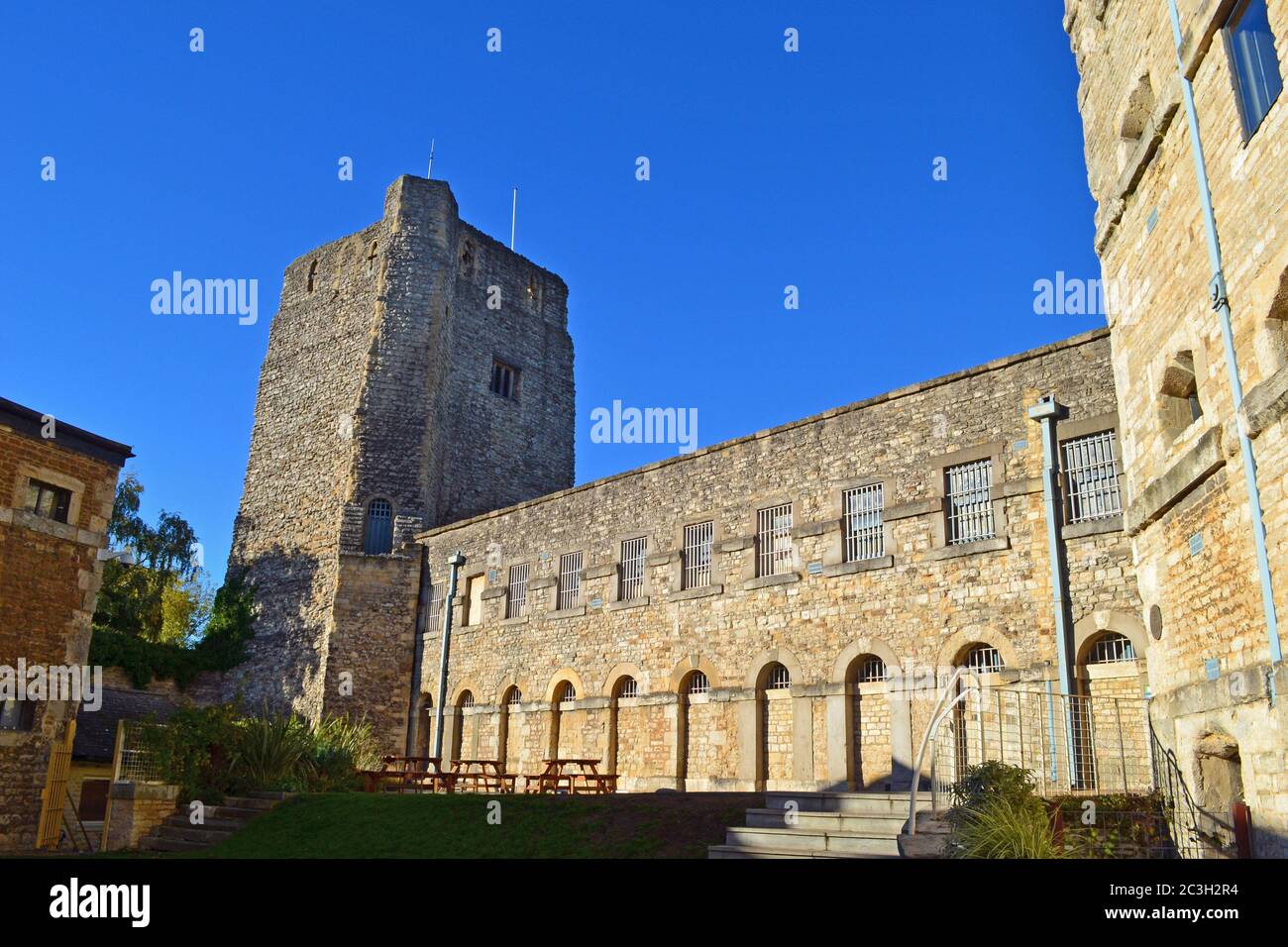 Oxford Prison, now a visitor attraction and heritage site in Oxford, UK Stock Photo