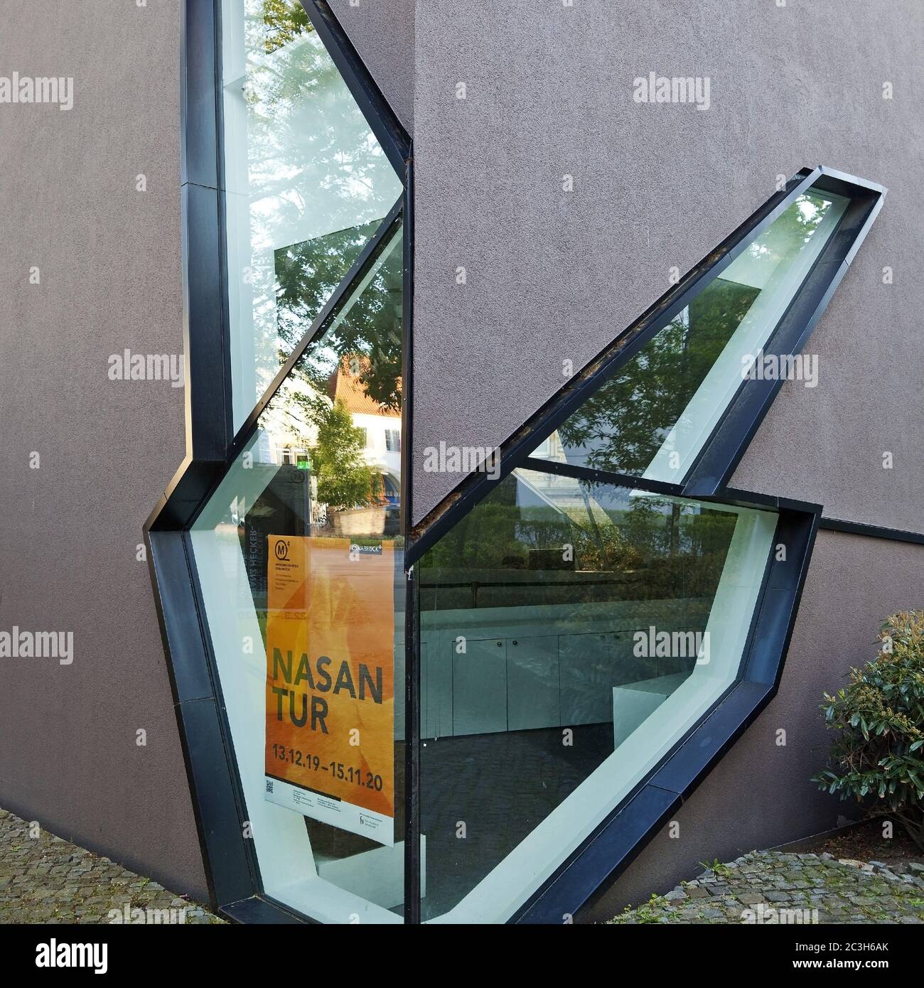 Felix Nussbaum House, architect Daniel Libeskind, Osnabrueck Museumsquartier, Osnabrueck, Germany Stock Photo