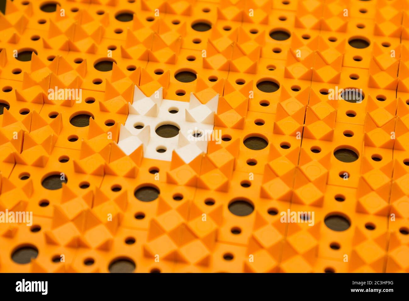 applicator multicolored needles closeup, alternative