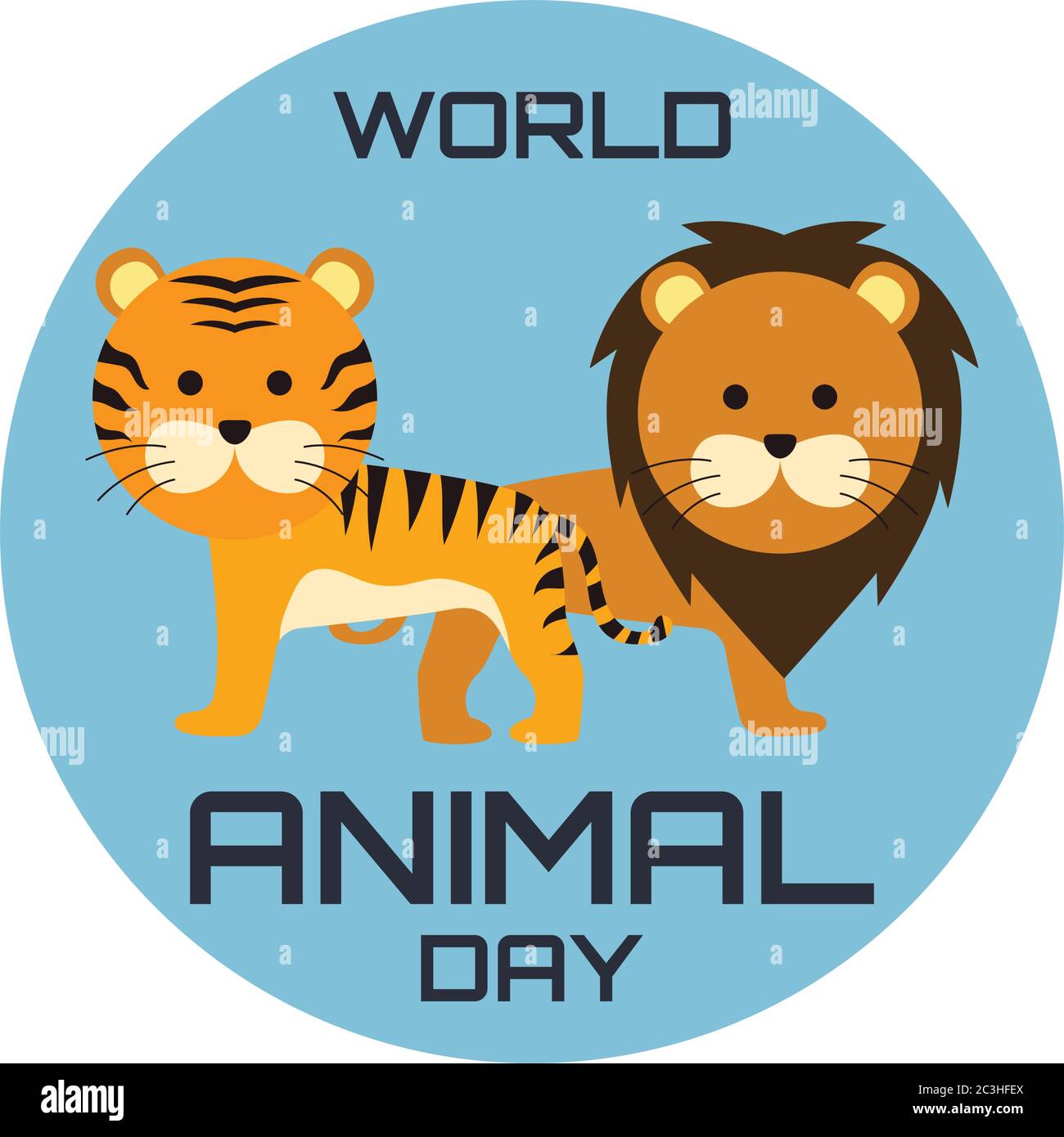 World Animal Day. Vector Illustration Stock Vector Image & Art Alamy