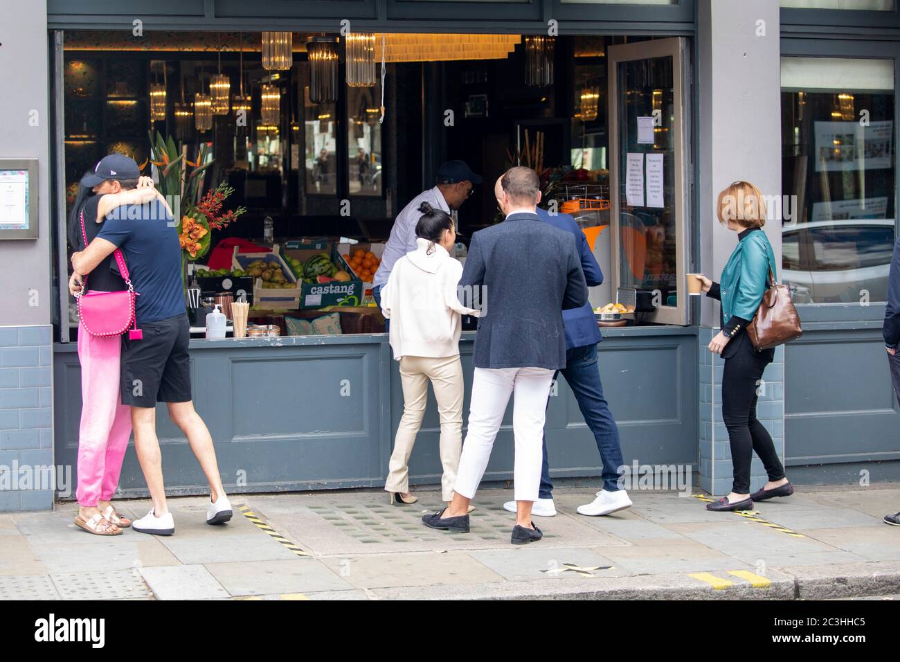 takeway coffee in kings road Stock Photo Alamy