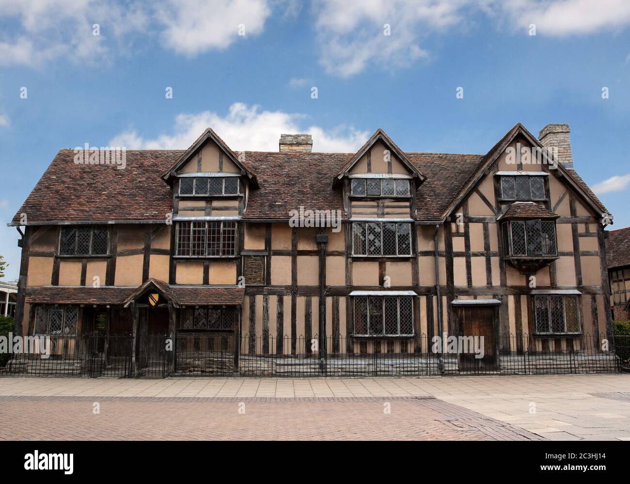 A view of the house that William Shakespeare was born in, Stratford