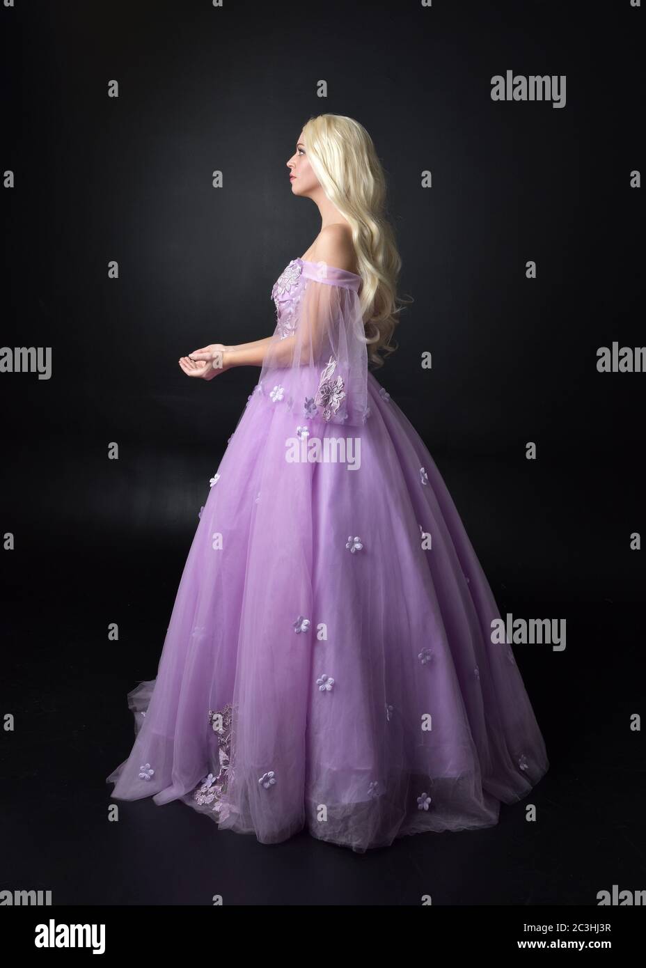 Ball gown hi-res stock photography and 