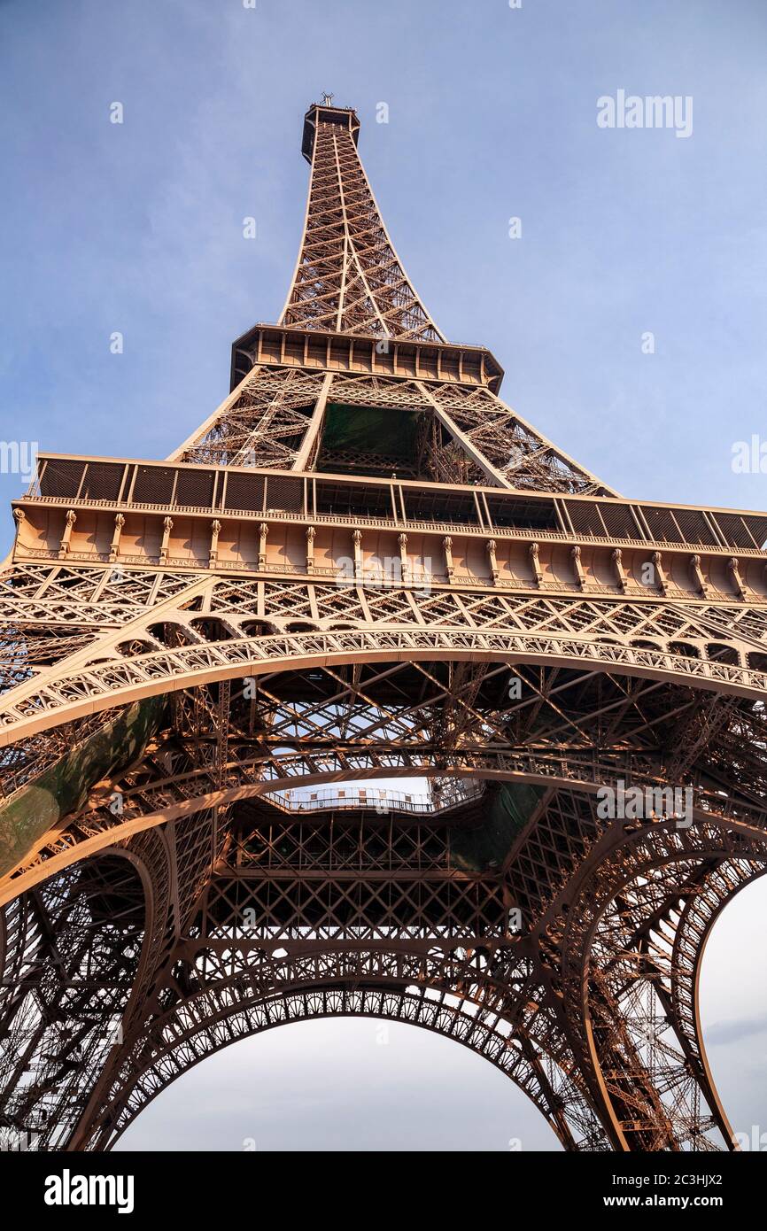 Eiffel Tower, Paris, France Stock Photo