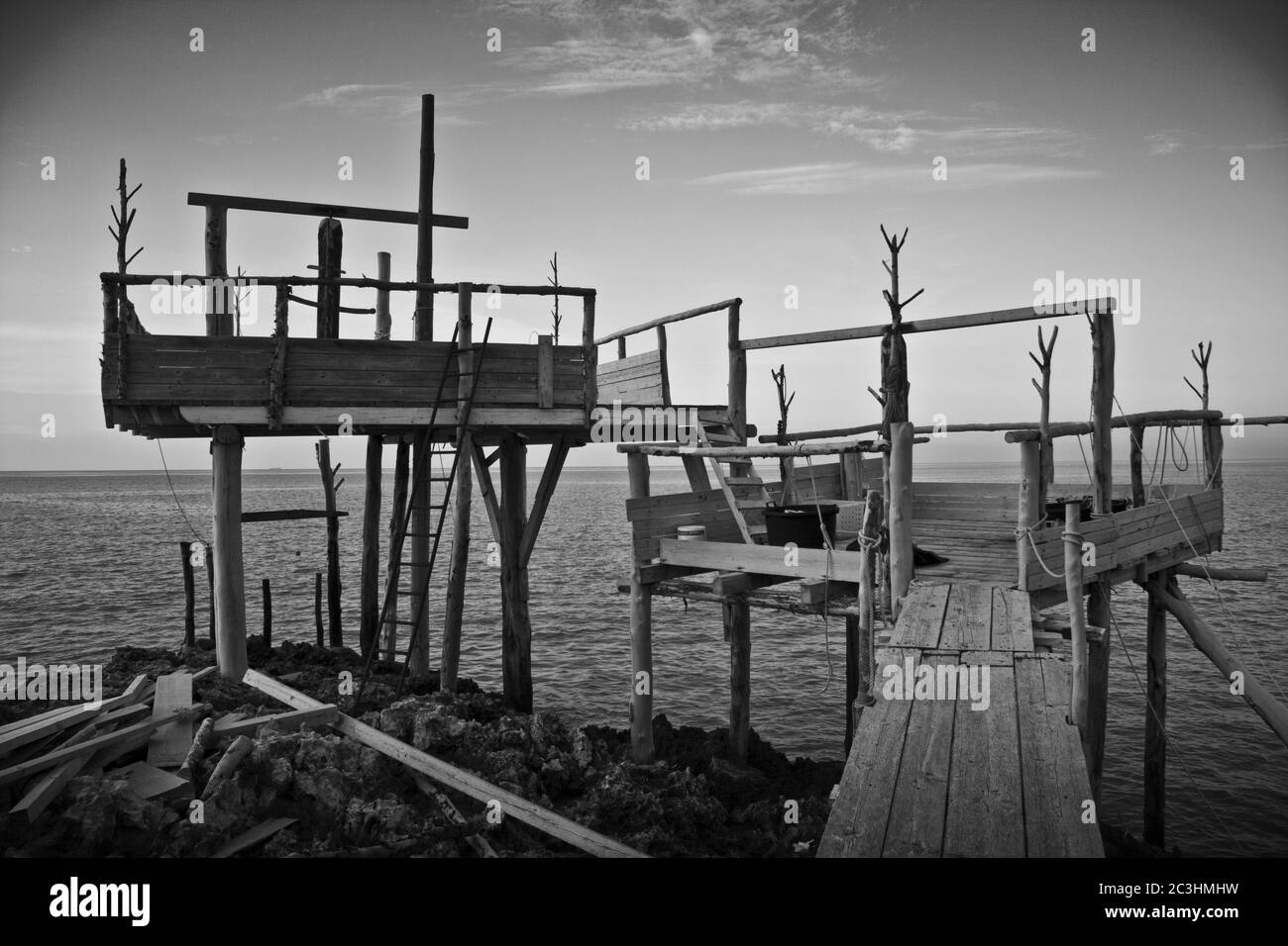 Empty ocean floor Black and White Stock Photos & Images - Alamy