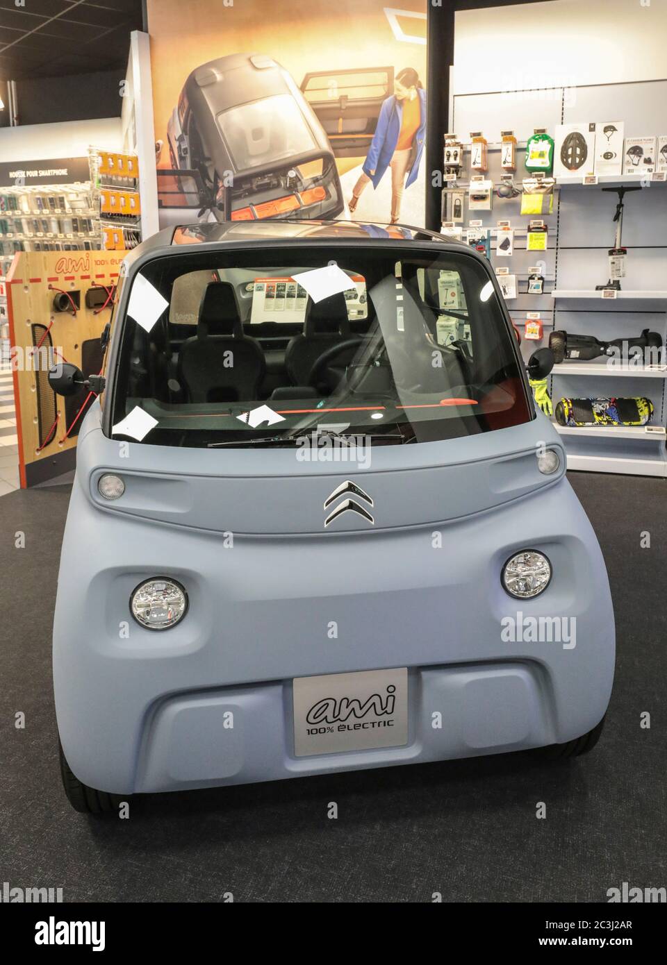 AMI BY CITROEN ,THE FRENCH ELECTRIC CAR Stock Photo Alamy